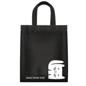 Nine Lives Lost Cool Cat Tote Bag